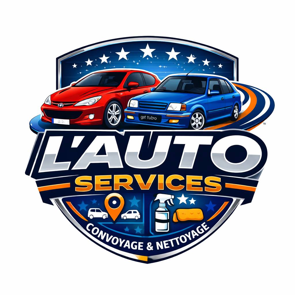 Logo L'auto-services, nettoyage automobile et convoyage